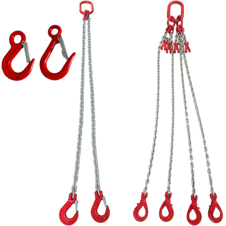 Hot Sale Chain Slings G80 Four Leg Lifting for Overhead Lifting with Master Link - 图片 3